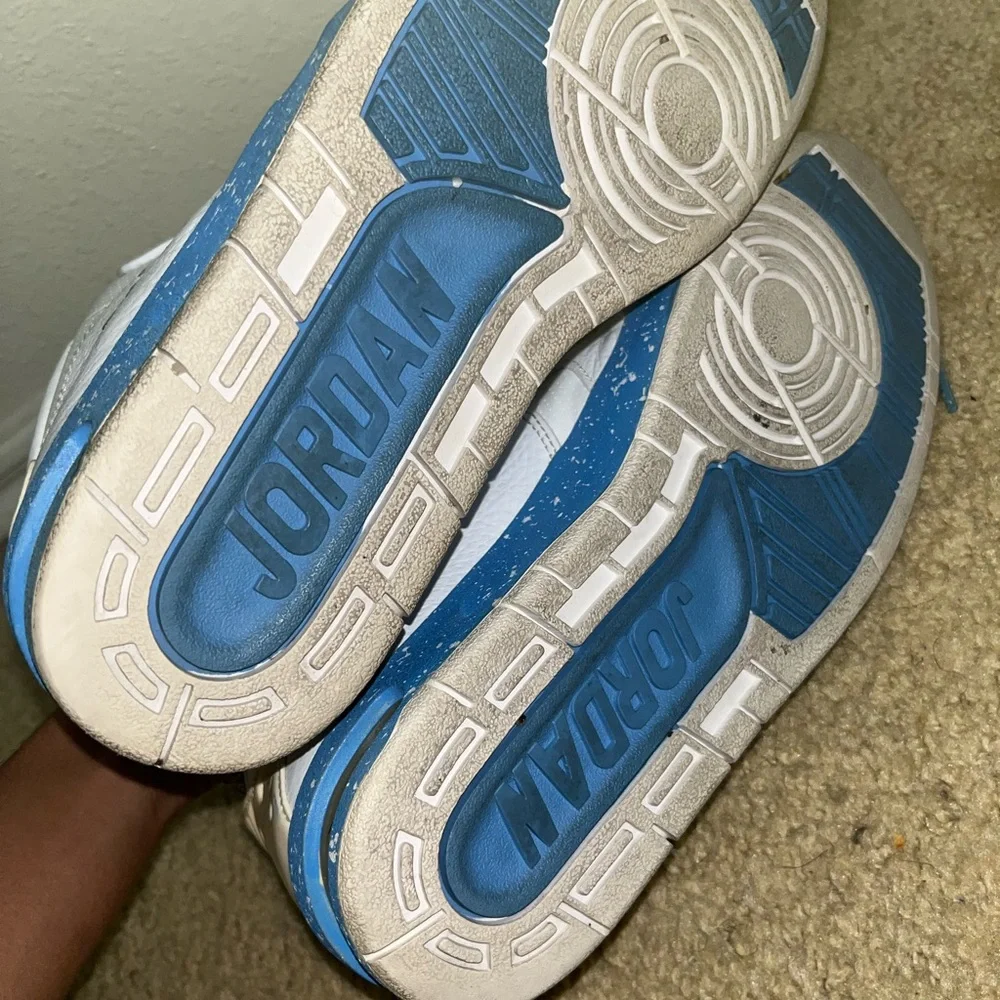 2010 Jordan 1 Fund 5/8th White and univeristy Blue